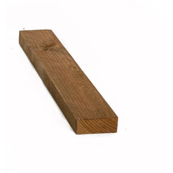 Vierkantholz Fichte sägerauh 200 cm 7.5 x14.5 cm kdi braun