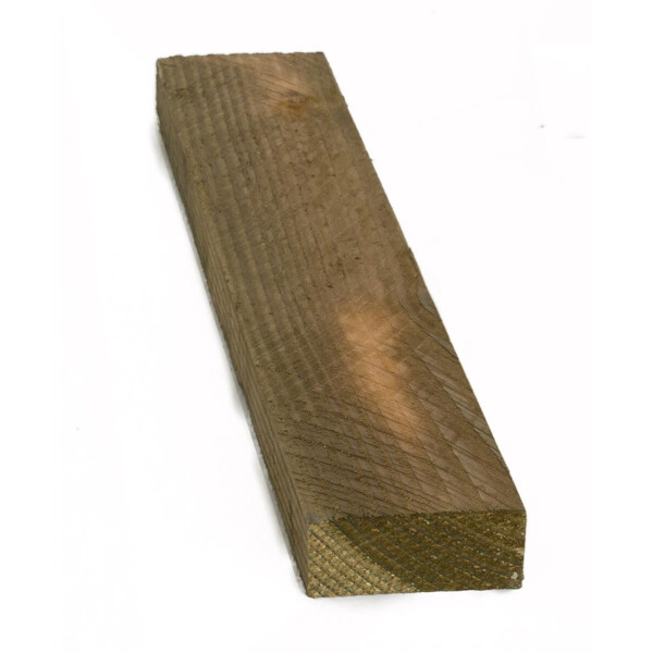 Vierkantholz Fichte sägerauh 500 cm 9.5 x 9.5 cm kdi grün