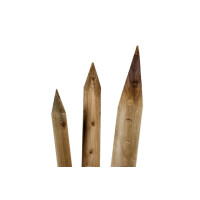 Fichtenpfähle rund Ø 8 cm, 175 cm kdi grün