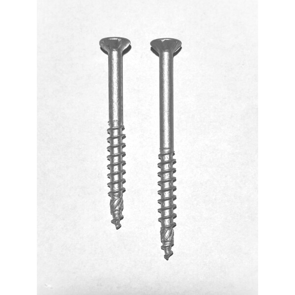 Zaunbau Torx Schraube, Ruspert silber 7 x 80 mm, Pack à 100 Stk.