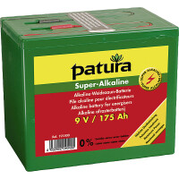 PATURA Super-Alkaline Weidezaun-Batterie 9V / 55 Ah