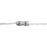 PATURA Seilverbinder Edelstahl, Pack à 3 Stk.