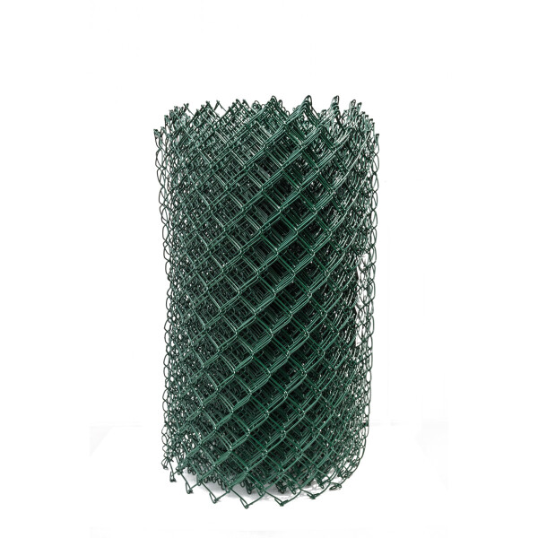 Diagonalgeflecht grün, MW 50 x 50 mm, Draht 3 mm, Höhe 100 cm