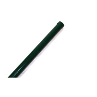 Rohrpfosten Zaunhöhe 60 cm grün 1 1/4", 42 mm zum Einbetonieren