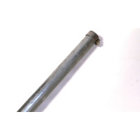 Rohrpfosten Zaunhöhe 80 cm verzinkt 1 1/2", 48 mm zum Einbetonieren